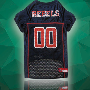 Mississippi Rebels NCAA Dog Jersey