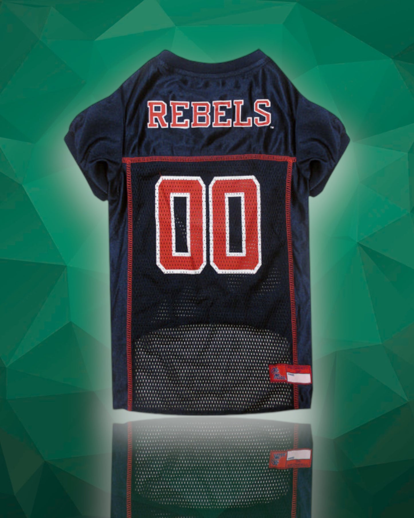 Mississippi Rebels NCAA Dog Jersey