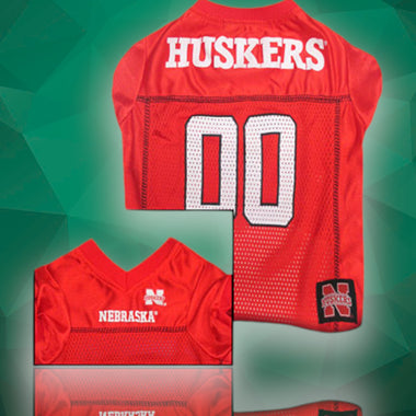 Nebraska Huskers NCAA Dog Jersey