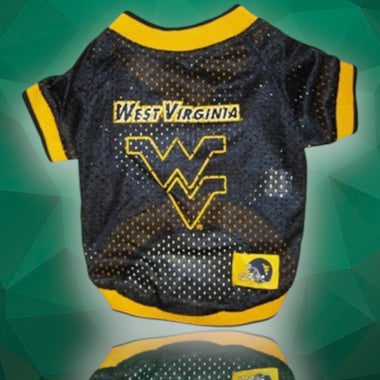 West Virginia NCAA Dog Jersey