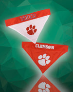 Clemson Tigers NCAA Reversible Dog Bandana