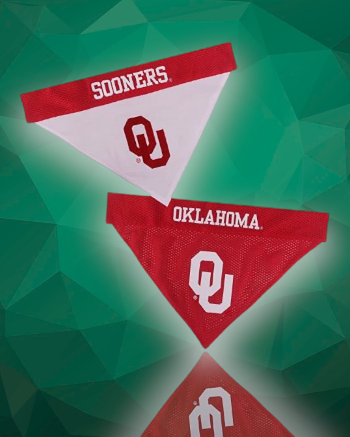 Oklahoma Sooners NCAA Reversible Dog Bandana