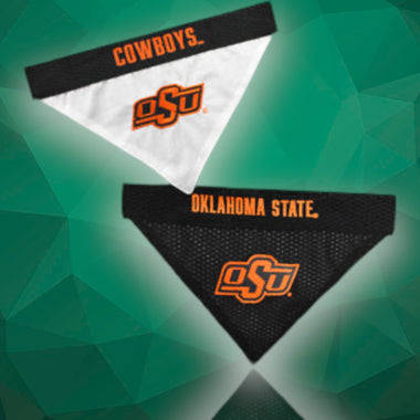 Oklahoma State Cowboys NCAA Reversible Dog Bandana