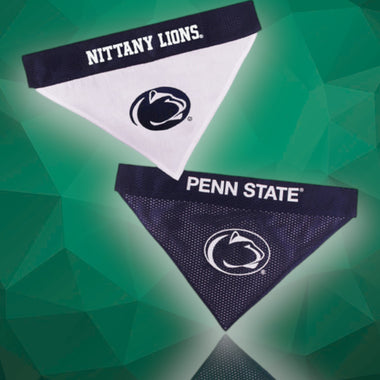 Penn State Nittany Lions NCAA Reversible Dog Bandana