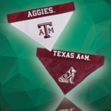 Texas A&M Aggies Reversible Dog Bandana