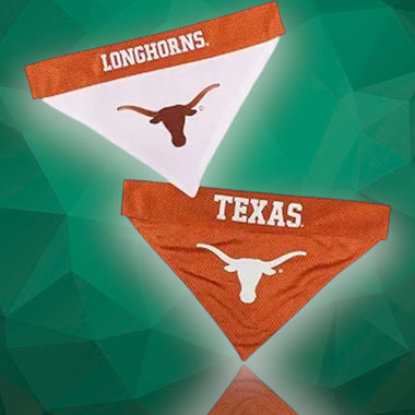 Texas Longhorns NCAA Reversible Dog Bandana