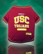 USC Trojans NCAA Dog Tee Shirt