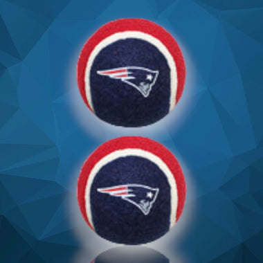 New England Patriots Tennis Balls Dog Toys