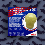 MKB Glow in the Dark Sugar Skull Chew Toy & Treat Dispenser