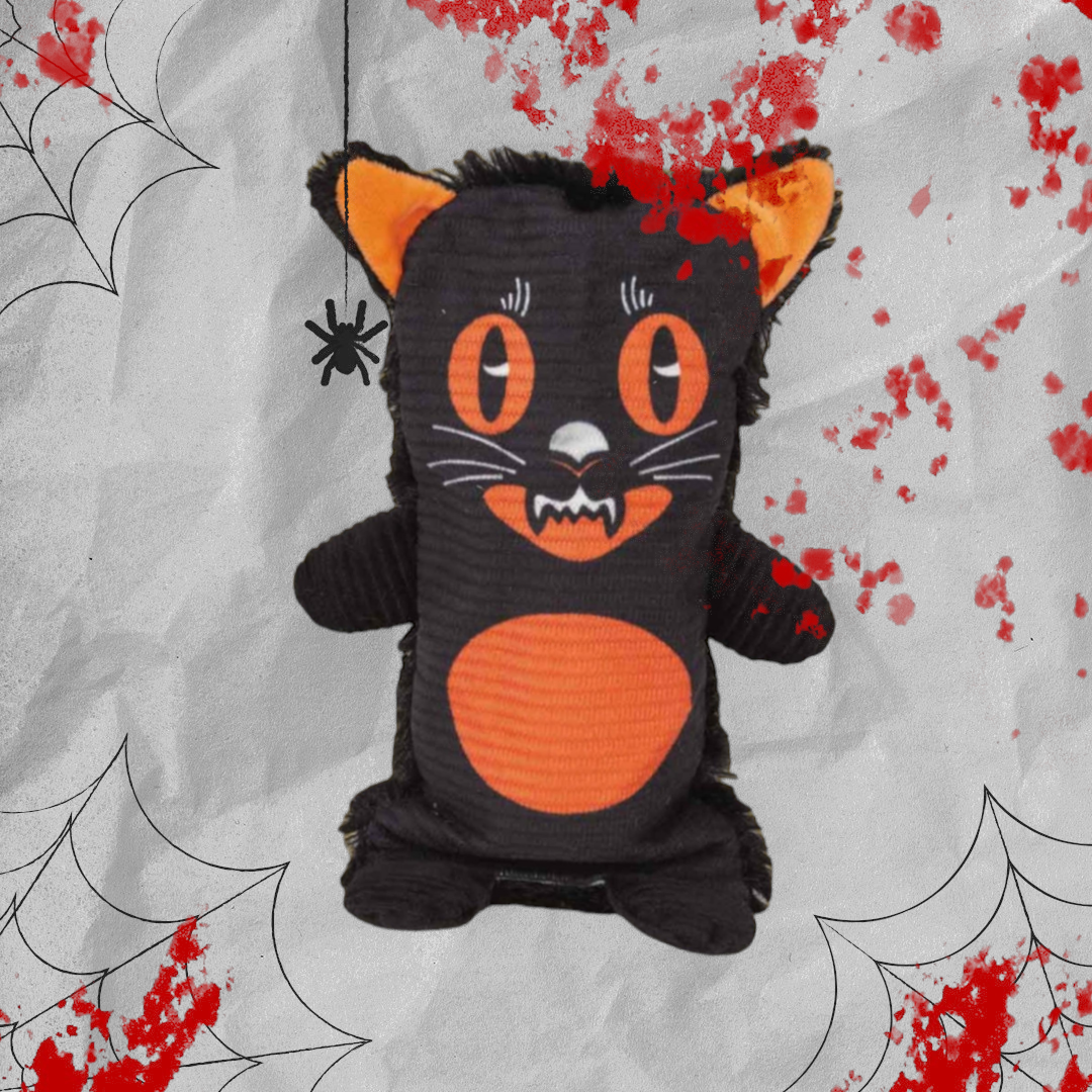 Zanies Spooky Cat Bottle Cruncher