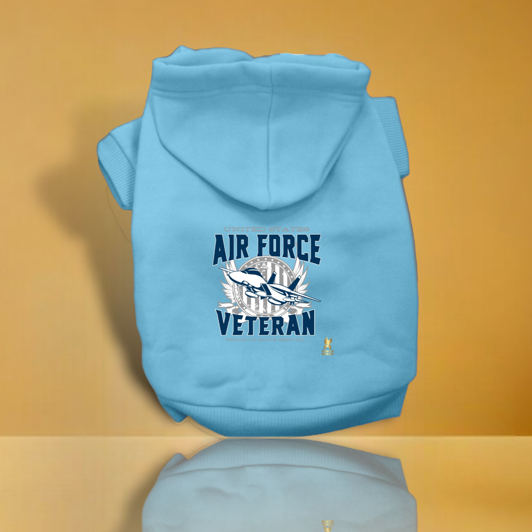 Air Force Fighter Dog Hoodie