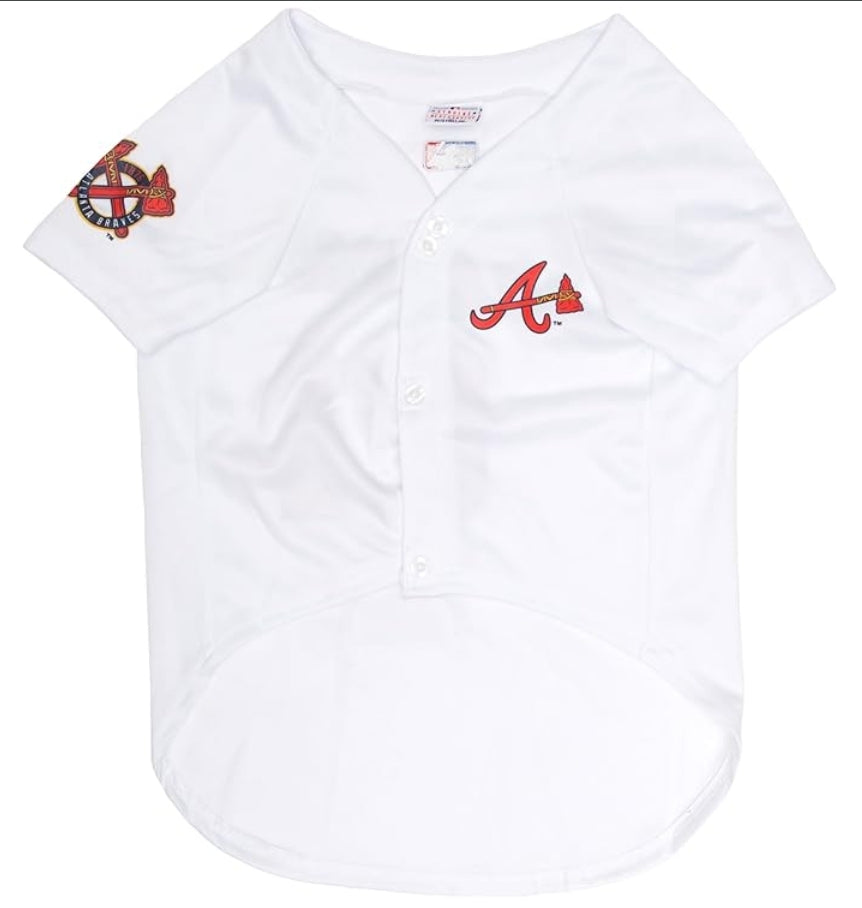 Atlanta Braves MLB Dog Jersey