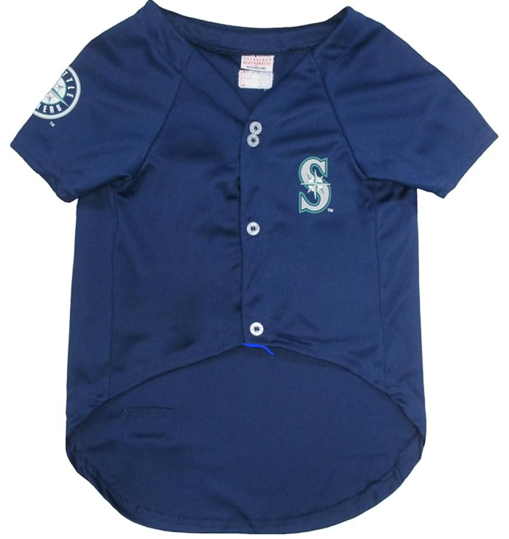 Seattle Mariners MLB Dog Jersey