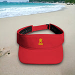 Frenchie Rocks Embroidered Visor