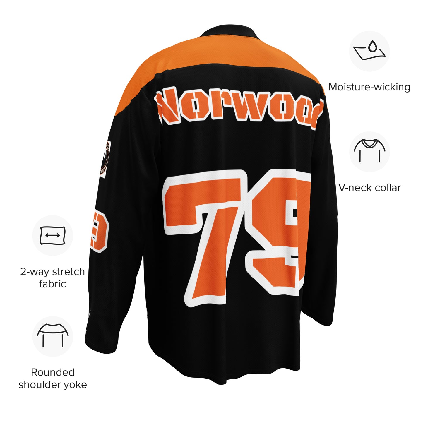 Hockey Fan Personalized & Custom Designed Team Jersey