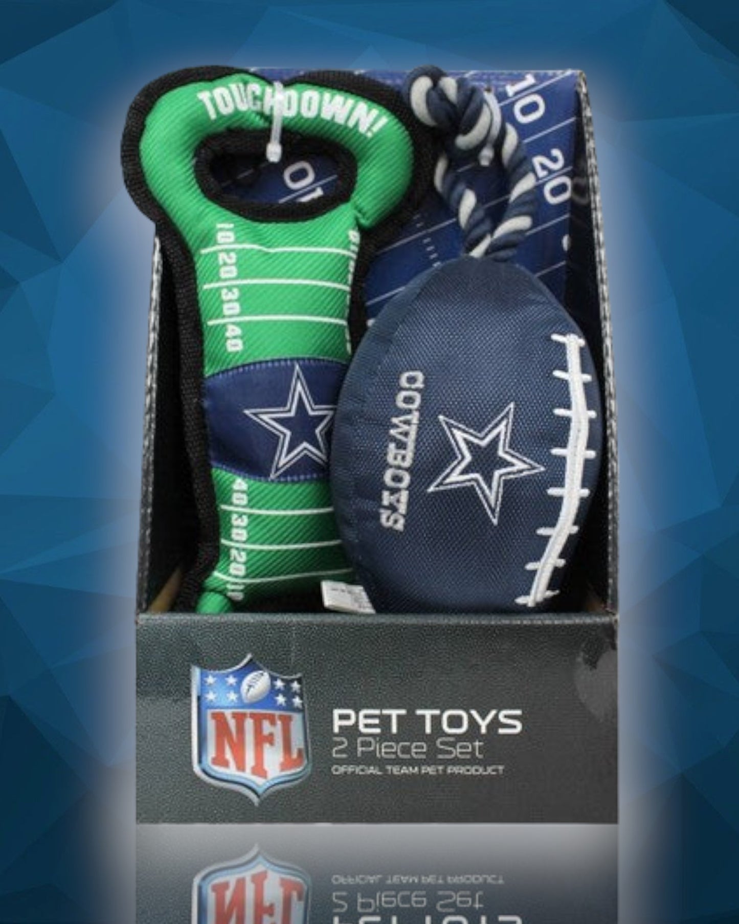 Dallas Cowboys NFL Football and Field Toy set