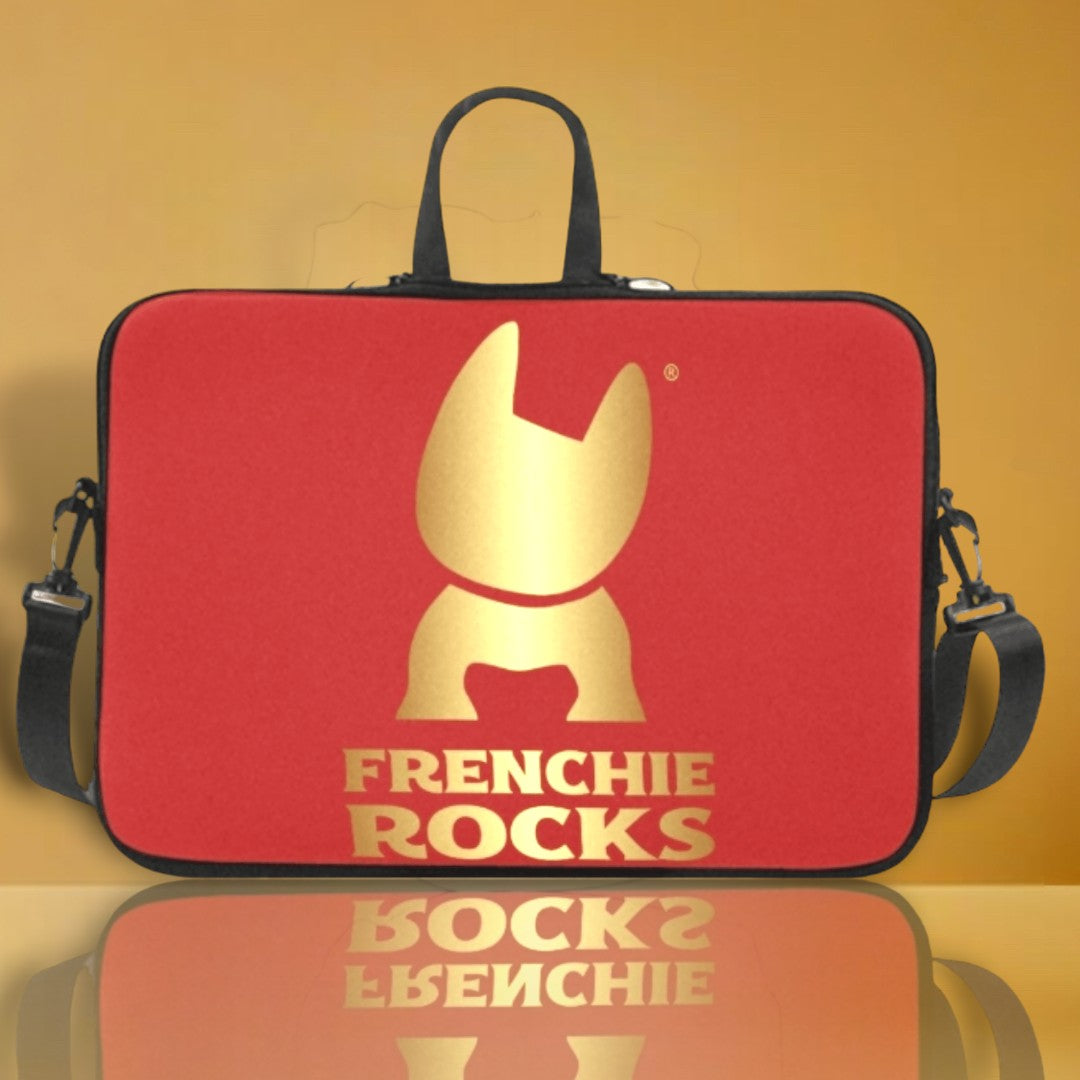 Frenchie Rocks Laptop Case 17"