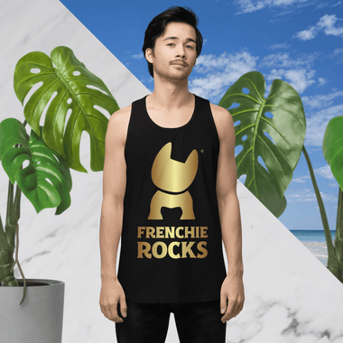 Frenchie Rocks Tank Top - Frenchie Rocks