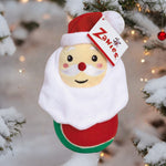 ZA Cheerful Santa Tennis Ball Dog Toy