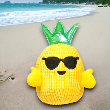 ZA Hawaiian Breeze Pineapple Dog Toy