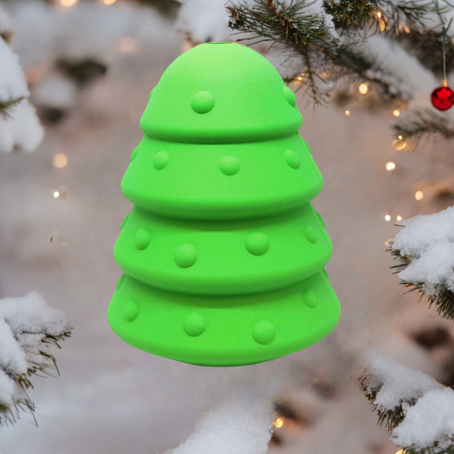 MKB Christmas Tree Chew Toy & Treat Dispenser