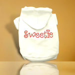 Sweetie Rhinestone Dog Hoodies