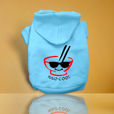 Miso Cool Screen Print Dog Hoodies