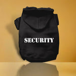 Security Screen Print Pet Hoodies